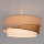 Brilagi - Luster na užetu ARROW 1xE27/60W/230V Ø 45 cm bež/smeđa/bijela