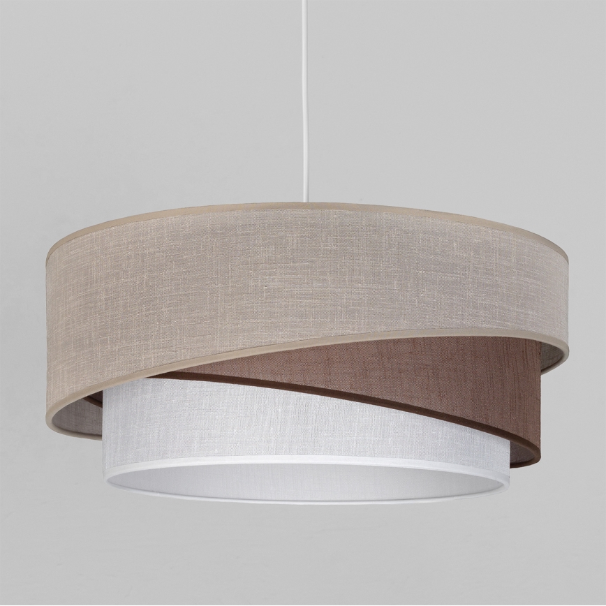 Brilagi - Luster na užetu ARROW 1xE27/60W/230V Ø 45 cm bež/smeđa/bijela