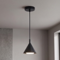 Brilagi - Luster na užetu CONE SINGLE 1xGX53/15W/230V crna