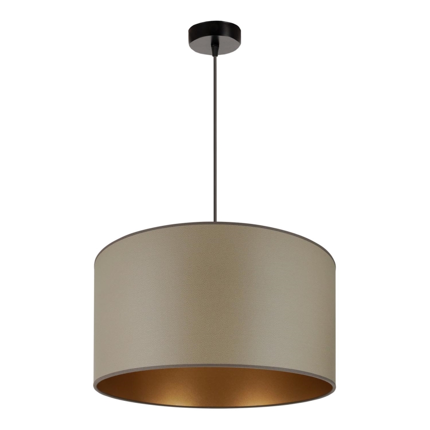 Brilagi - Luster na užetu OREGON ROLLER VEGE 1xE27/15W/230V promjer 45 cm siva