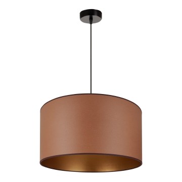 Brilagi - Luster na užetu OREGON ROLLER VEGE 1xE27/15W/230V promjer 45 cm smeđa