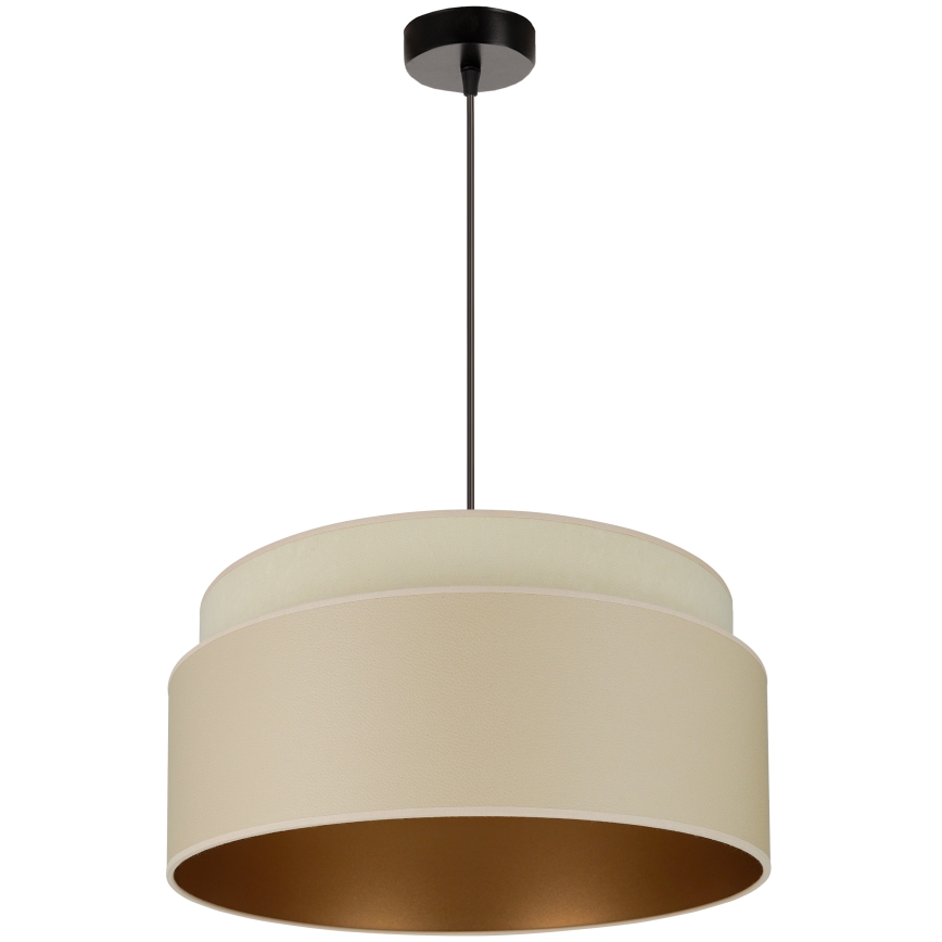 Brilagi - Luster na užetu OREGON VEGE 1xE27/15W/230V promjer 45 cm bež
