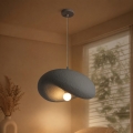 BRILAGI - Luster na užetu WABI SABI 1xE27/60W/230V Ø 40 cm siva