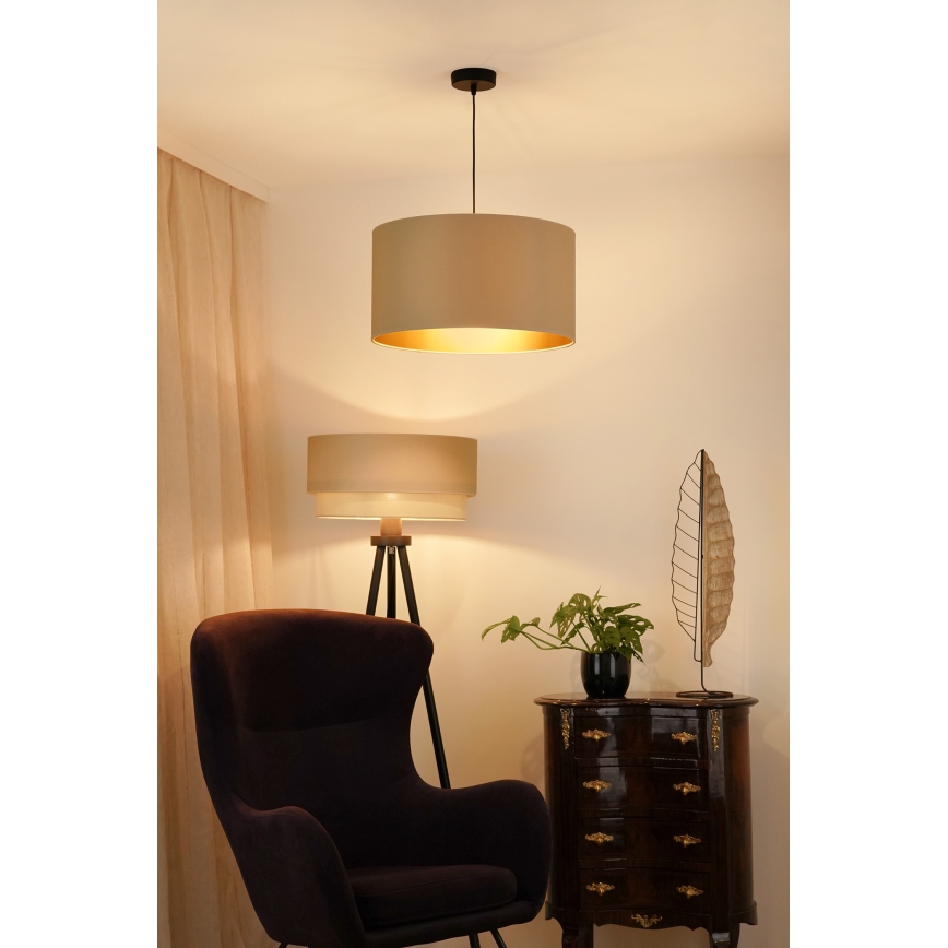 Brilagi - Luster na užetu OREGON ROLLER VEGE 1xE27/15W/230V promjer 45 cm bežičasta