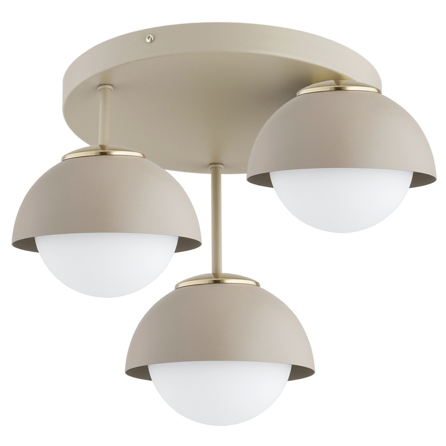 Brilagi - Luster za nadgradnu montažu 3xE27/60W/230V bež/zlatna