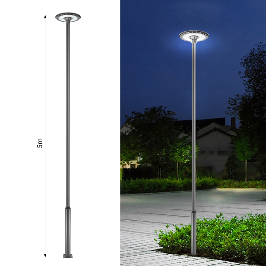 Brilagi - Metalni stup za vanjsko osvjetljenje URBAN, 5 m, promjer 58 mm, antracit