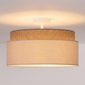 Brilagi - Nadgradna stropna svjetiljka PADOVA 1xE27/60W/230V, promjer 40 cm, bež