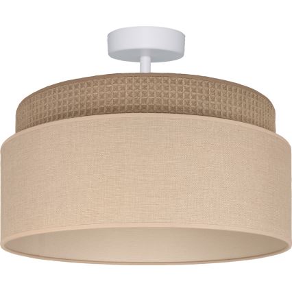 Brilagi - Nadgradna stropna svjetiljka PADOVA 1xE27/60W/230V, promjer 40 cm, bež
