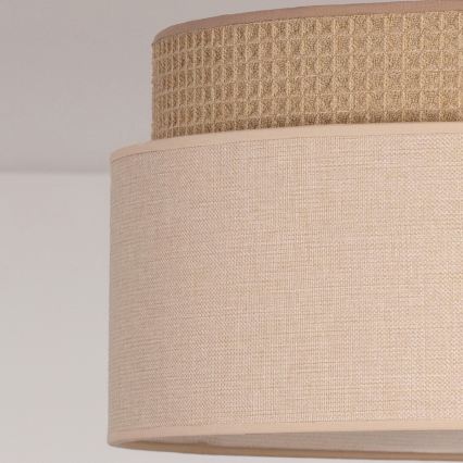 Brilagi - Nadgradna stropna svjetiljka PADOVA 1xE27/60W/230V, promjer 40 cm, bež