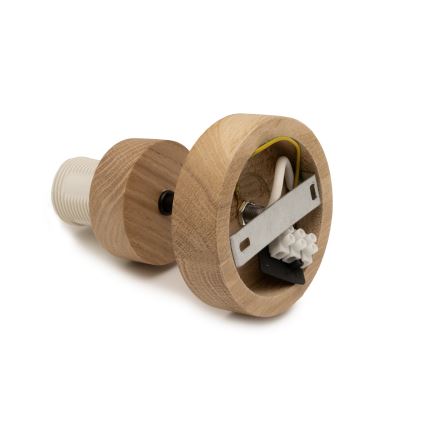 Brilagi - Nadgradna stropna svjetiljka PARTY 1xE27/60W/230V Ø 10 cm hrast