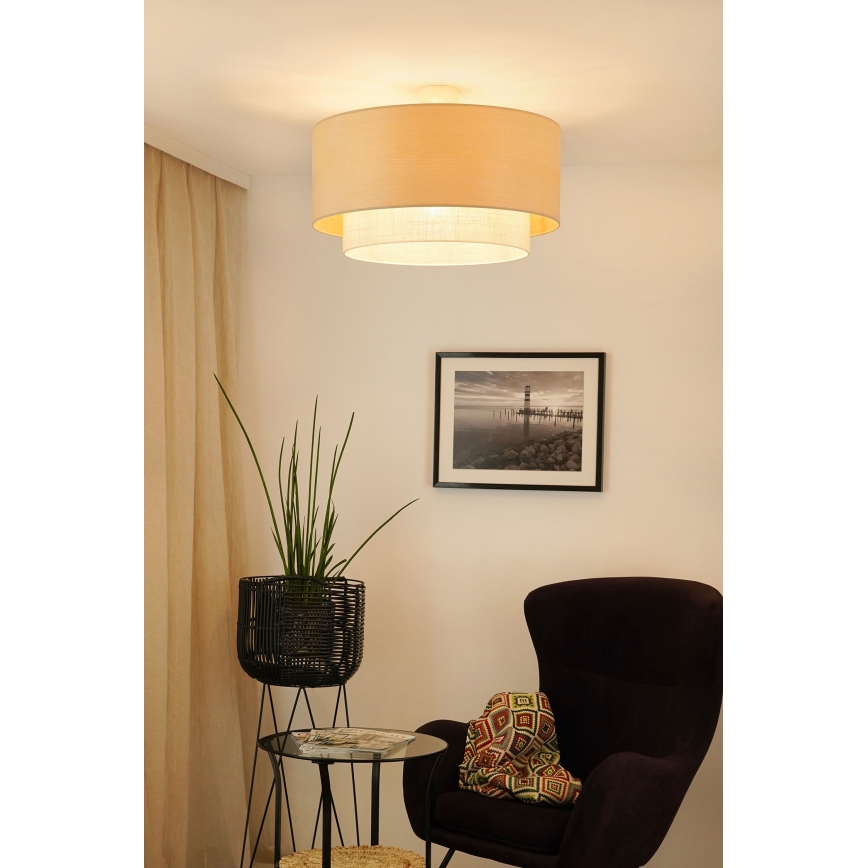 Brilagi - Nadgradni luster ARIZONA BOHO 1xE27/15W/230V pr. 60 cm bež