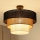 Brilagi - Nadgradni luster ASPEN LUNETA 1xE27/15W/230V pr. 45 cm crna/bež/krem