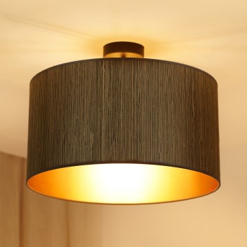 Brilagi - Nadgradni luster BOSTON ROLLER 1xE27/15W/230V pr. 45 cm slama smeđa/zlatna