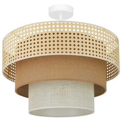 Brilagi - Nadgradni luster CEDAR LUNETA 1xE27/15W/230V pr. 45 cm bež/smeđa/krem