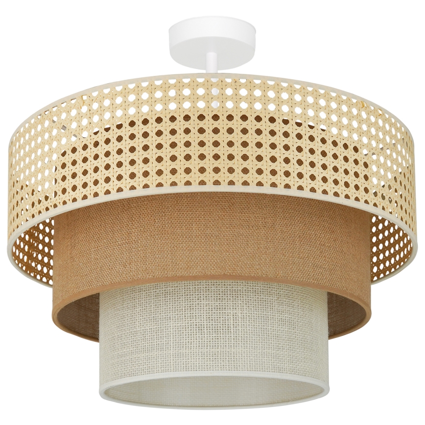 Brilagi - Nadgradni luster CEDAR LUNETA 1xE27/15W/230V pr. 45 cm bež/smeđa/krem