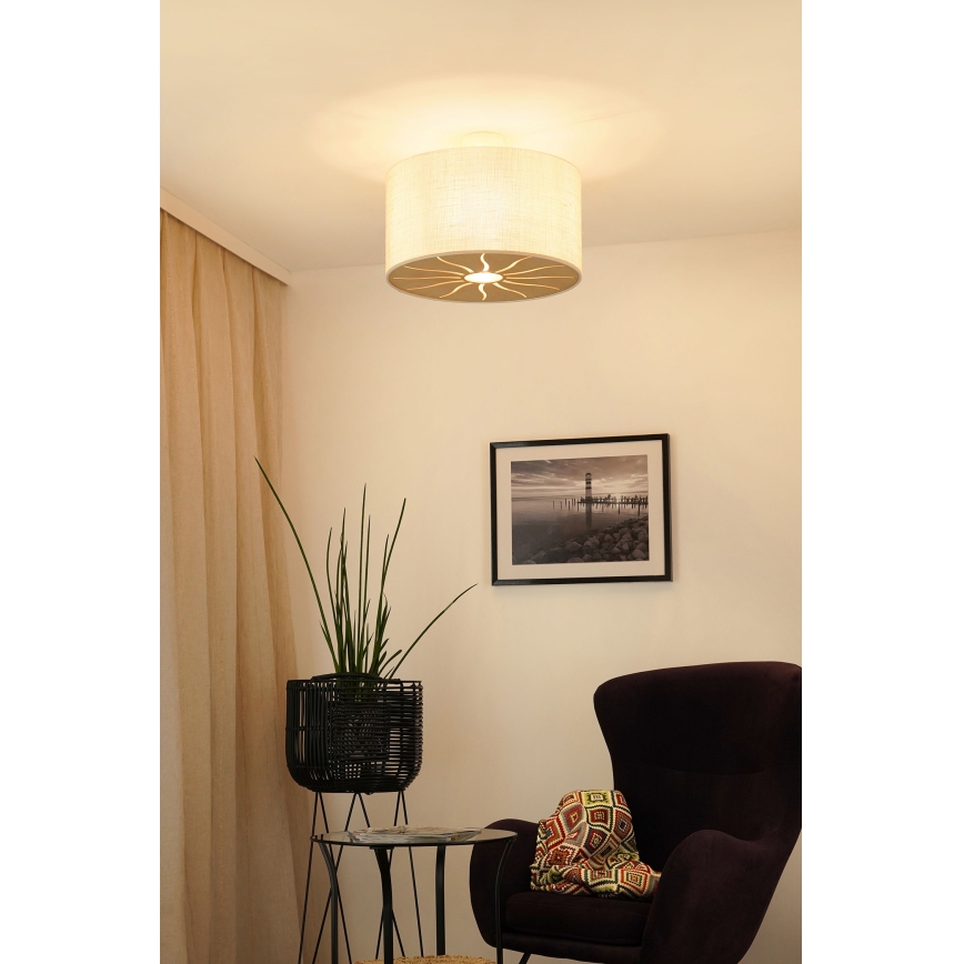 Brilagi - Nadgradni luster COUNTRY ROLLER 1xE27/15W/230V pr. 45 cm krem