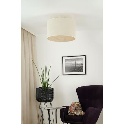 Brilagi - Nadgradni luster COUNTRY ROLLER 1xE27/15W/230V pr. 50 cm krem