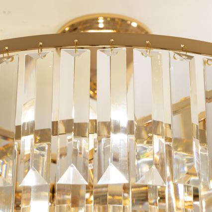 Brilagi - Nadgradni luster CRYSTAL 5xE14/40W/230V zlatna