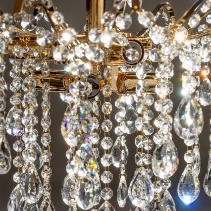 Brilagi - Nadgradni luster CRYSTAL 6xE14/60W/230V zlatna