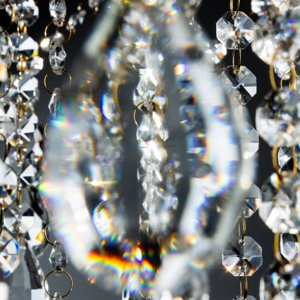 Brilagi - Nadgradni luster CRYSTAL 6xE14/60W/230V zlatna