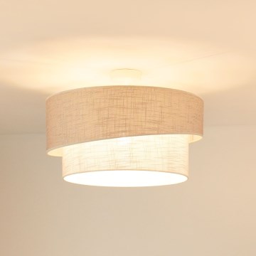 Brilagi - Nadgradni luster DOVER SHINE 1xE27/15W/230V pr. 50 cm siva/krem