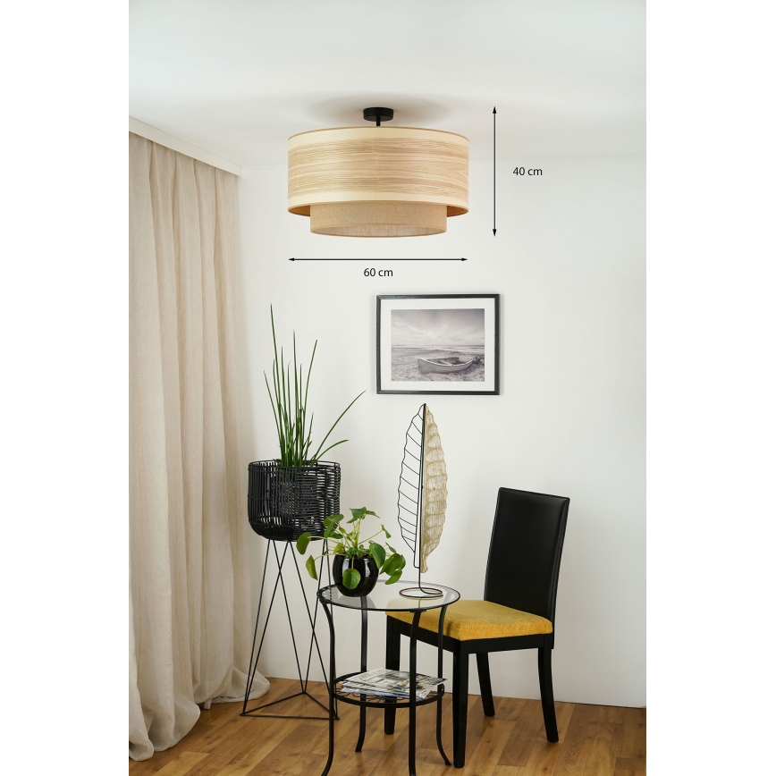 Brilagi - Nadgradni luster MONTANA BOHO 1xE27/15W/230V pr. 60 cm smeđa