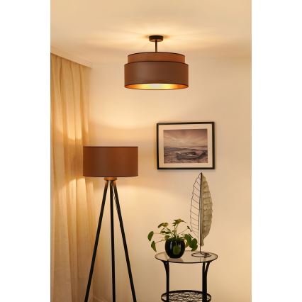 Brilagi - Nadgradni luster OREGON VEGE 1xE27/15W/230V pr. 45 cm smeđa