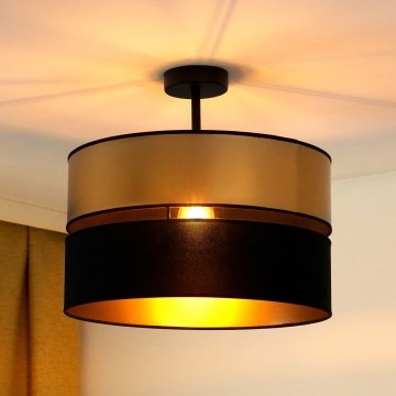 Brilagi - Nadgradni luster ROYAL 1xE27/15W/230V pr. 40 cm crna/zlatna