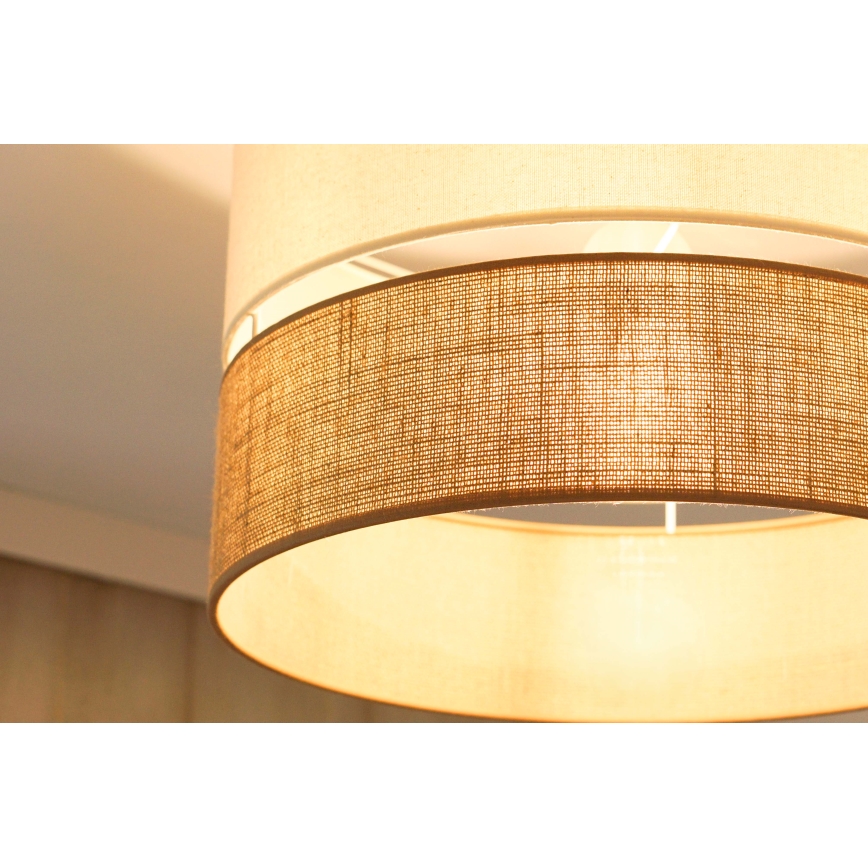 Brilagi - Nadgradni luster ROYAL YUTE 1xE27/15W/230V pr. 40 cm bež/krem