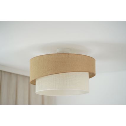 Brilagi - Nadgradni luster SHINE 1xE27/15W/230V pr. 50 cm bež/krem