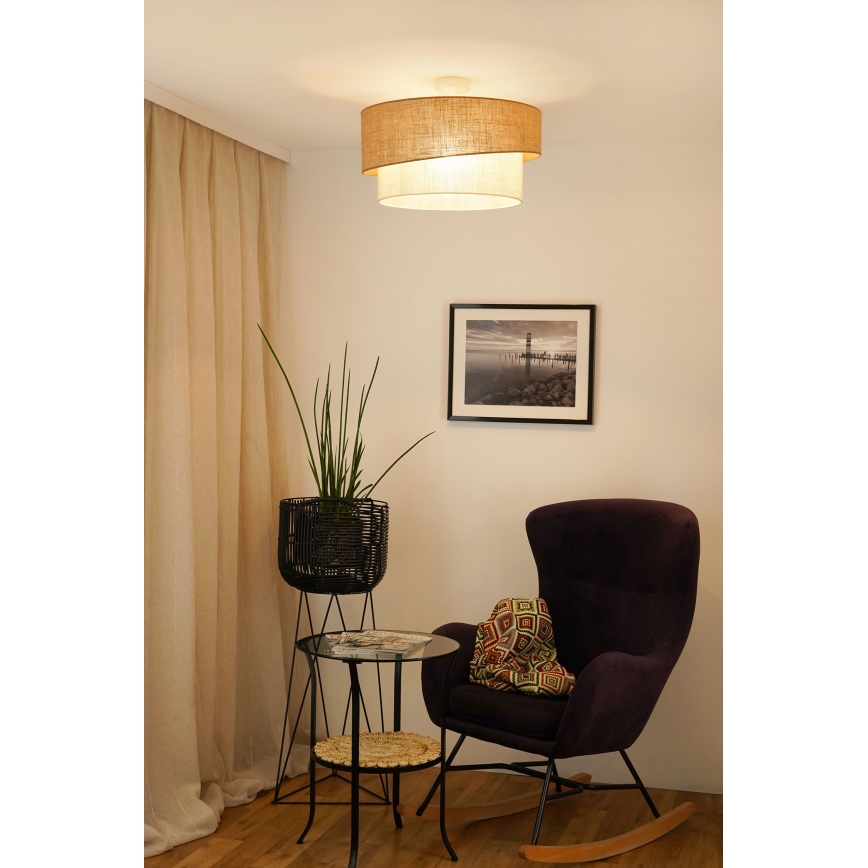 Brilagi - Nadgradni luster SHINE 1xE27/15W/230V pr. 50 cm bež/krem