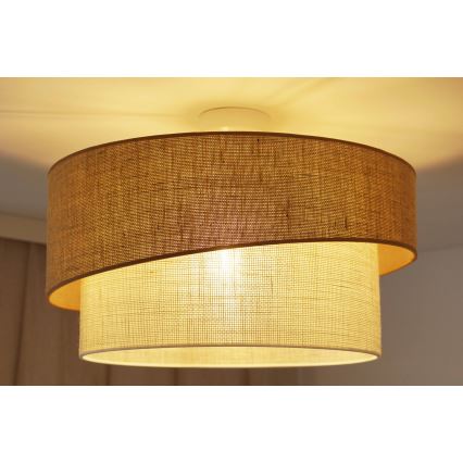 Brilagi - Nadgradni luster SHINE 1xE27/15W/230V pr. 50 cm bež/krem