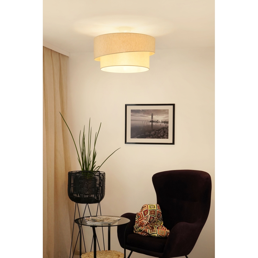 Brilagi - Nadgradni luster SHINE 1xE27/15W/230V pr. 50 cm krem