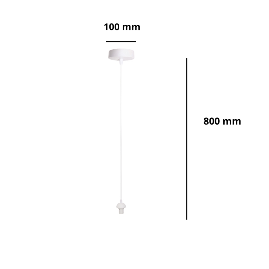 BRILAGI - Napajni kabel PARTY 1xE14/60W/230V bež