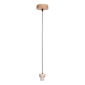 BRILAGI - Napojni kabel PARTY, 1x E27/60W/230V, promjer 10 cm, hrast