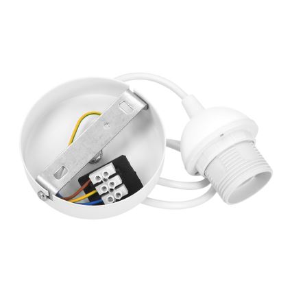 Brilagi - Napojni kabel PARTY 1xE27/60W/230V, promjer 10 cm, bijeli