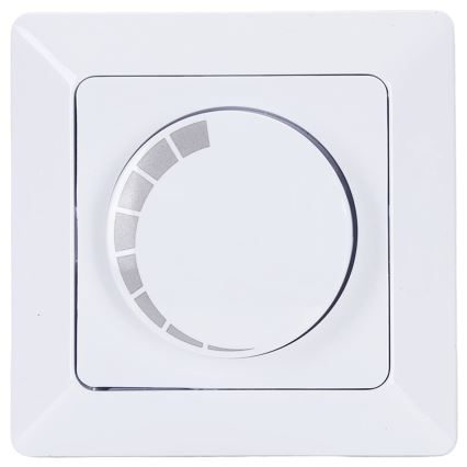 BRILAGI - Okretni prigušivač s okvirom 110W/230V bijela