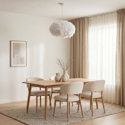 Brilagi - Ovjesna svjetiljka na kabelu SOLEAIR 2xE27/40W/230V, promjer 60 cm, bijela