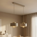Brilagi - Ovjesni luster na sajli 2xE27/60W/230V bež/zlatna