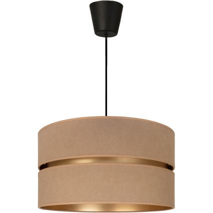Brilagi - Ovjesni luster na sajli DUO-DUO 1xE27/60W/230V Ø 40 cm bež/zlatna