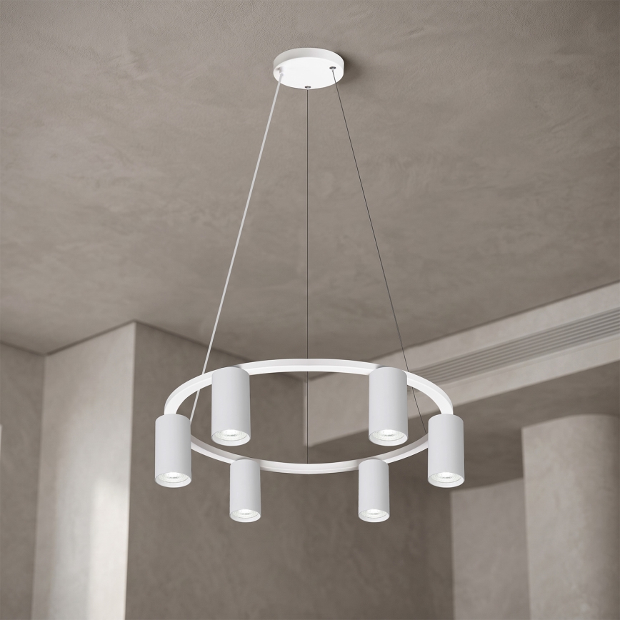 Brilagi - Ovjesni luster SELE 6xGU10/30W/230V bijeli