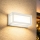 Brilagi - PARKER LED vanjsko zidno svjetlo s senzorom, 12W/230V, bijelo, IP44