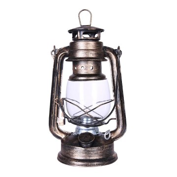 Brilagi - Petrolejska lampa LANTERN 24,5 cm bakrena