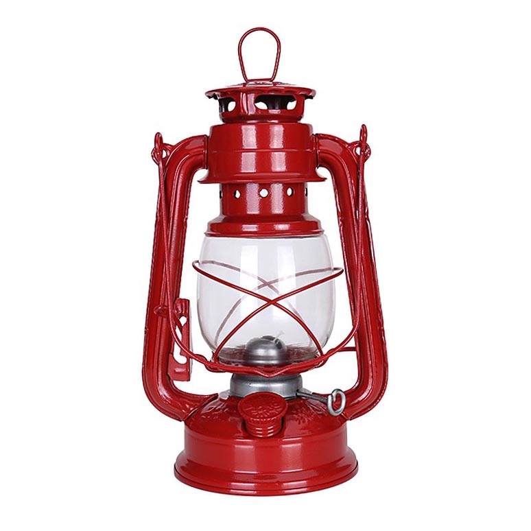 Brilagi - Petrolejska lampa LANTERN 24,5 cm crvena