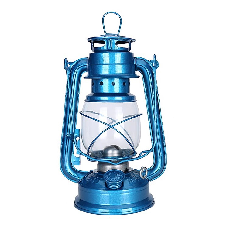 Brilagi - Petrolejska lampa LANTERN 24,5 cm tirkizna