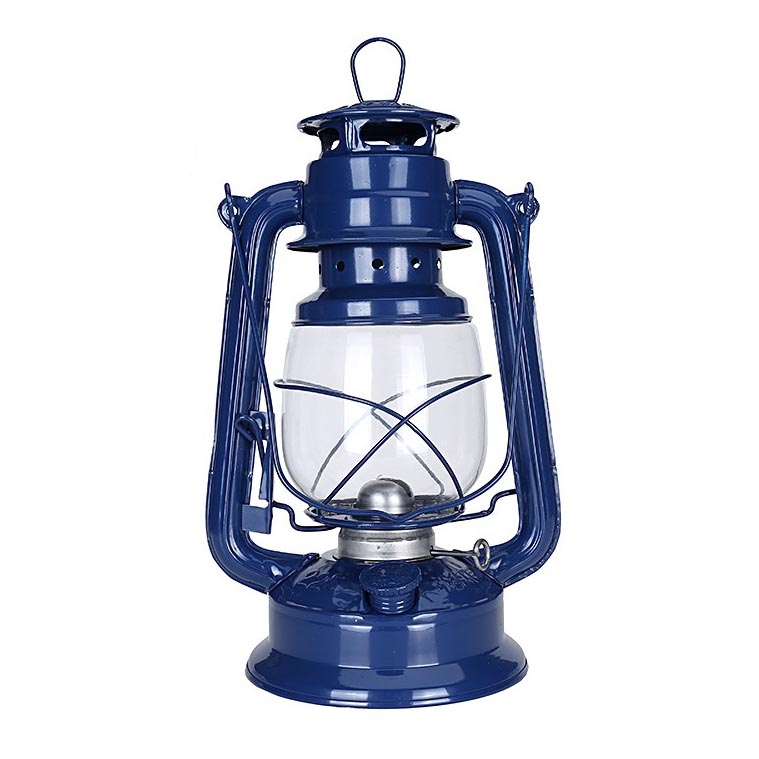 Brilagi - Petrolejska lampa LANTERN 28 cm tamno plava