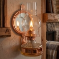 Brilagi - Petrolejska lampa MERLIN brončana/patina