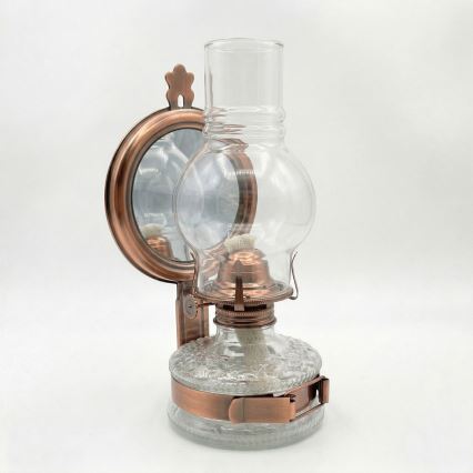 Brilagi - Petrolejska lampa MERLIN brončana/patina