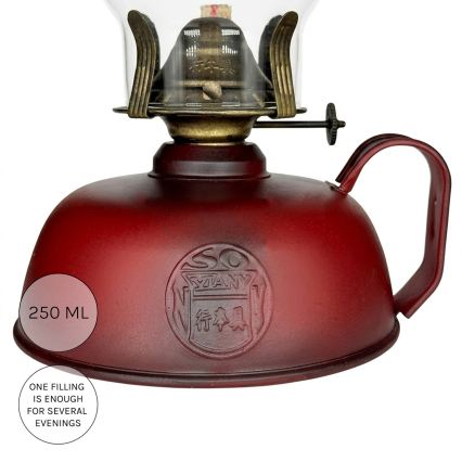 Brilagi - Petrolejska lampa MERLIN crvena