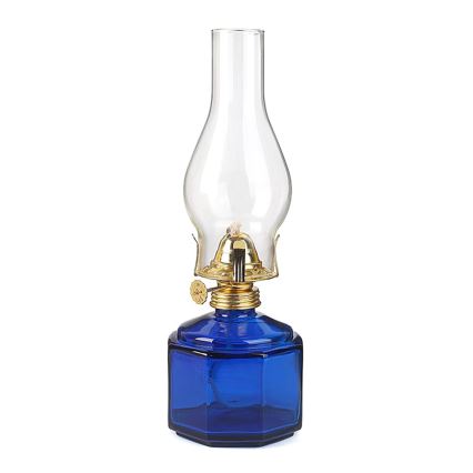 Brilagi - Petrolejska lampa MERLIN plava